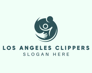 Orphanage - People Care Hand logo design