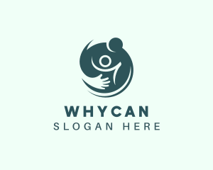 Orphanage - People Care Hand logo design
