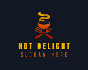 Hot Spicy Food logo design