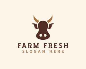 Cattle Livestock Farm  logo design