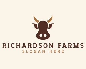 Cattle Livestock Farm  logo design