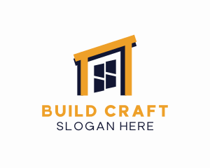 Window Building Architecture logo design