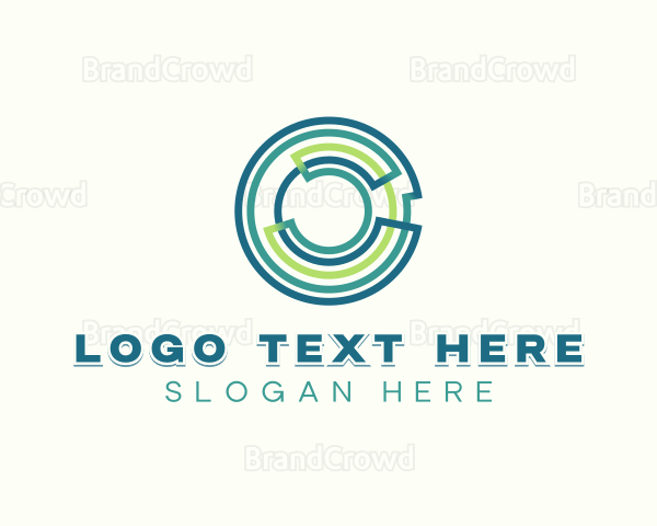 Creative Brand Letter O Logo