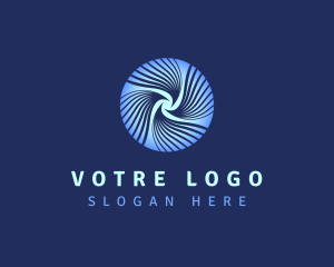 Vortex Whirl Waves Logo