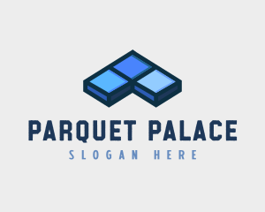 Parquet - Tile Flooring Masonry logo design