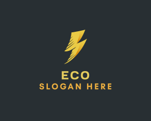 Electric Lightning Energy Logo