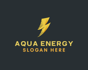 Electric Lightning Energy logo design