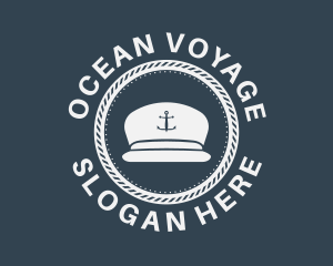 Seaman Anchor Hat logo design