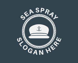 Seaman Anchor Hat logo design