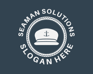 Seaman - Seaman Anchor Hat logo design