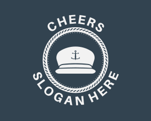 Seafarer - Seaman Anchor Hat logo design