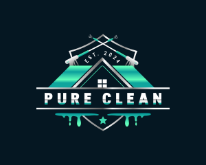 Pressure Washer Maintenance logo design