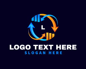 Sales - Arrow Trading Network logo design