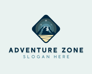 Mountain Peak Adventure logo design