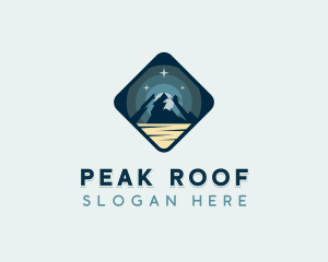 Mountain Peak Adventure logo design