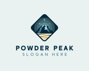 Mountain Peak Adventure logo design