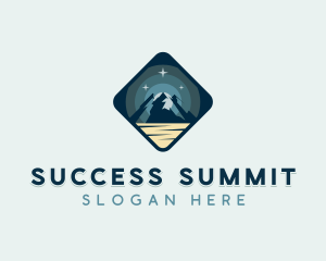 Mountain Peak Adventure logo design