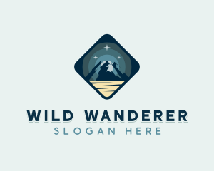 Mountain Peak Adventure logo design