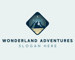 Mountain Peak Adventure logo design