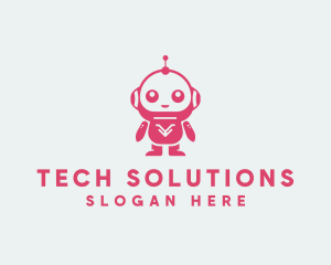 Robot Educational App  Logo