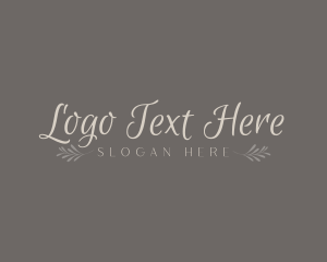 Elite - Luxury Elegant Spa logo design