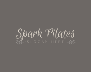 Luxury Elegant Spa Logo