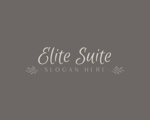 Luxury Elegant Spa logo design