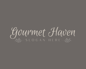 Luxury Elegant Spa logo design