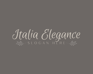 Luxury Elegant Spa logo design