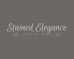 Luxury Elegant Spa logo design