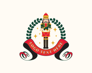 Parol - Christmas Nutcracker Toy logo design
