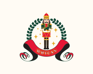 Christmas Nutcracker Toy Logo