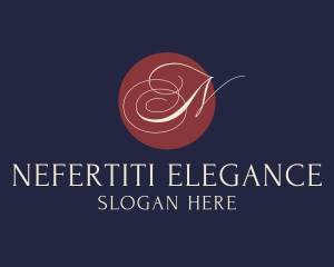 Elegant Cursive Calligraphy logo design