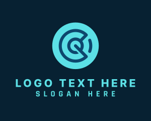 Web Design - Digital Technology Letter C logo design