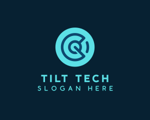 Digital Technology Circuit logo design