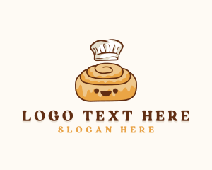 Bun - Cinnamon Bun Bread logo design