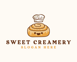 Cinnamon Bun Bread logo design