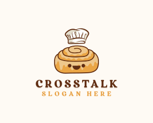 Patisserie - Cinnamon Bun Bread logo design