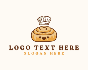 Sweets - Cinnamon Bun Bread logo design