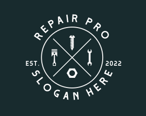 Mechanic Repair Tools  logo design