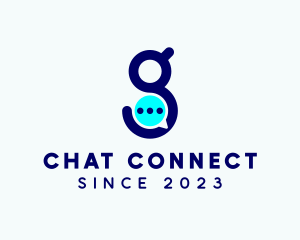 Chat - Digital Chat Letter G logo design