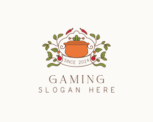 Organic Gourmet Cooking Logo