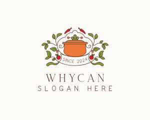 Organic Gourmet Cooking Logo