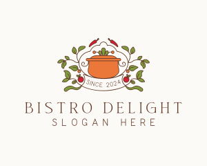 Organic Gourmet Cooking logo design