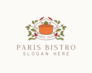 Organic Gourmet Cooking logo design