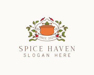 Organic Gourmet Cooking logo design