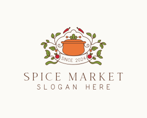 Organic Gourmet Cooking logo design