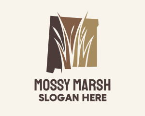 New Mexico Marsh Map logo design