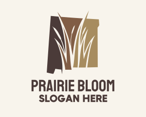 Prairie - New Mexico Marsh Map logo design