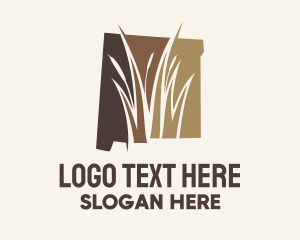 State - New Mexico Marsh Map logo design